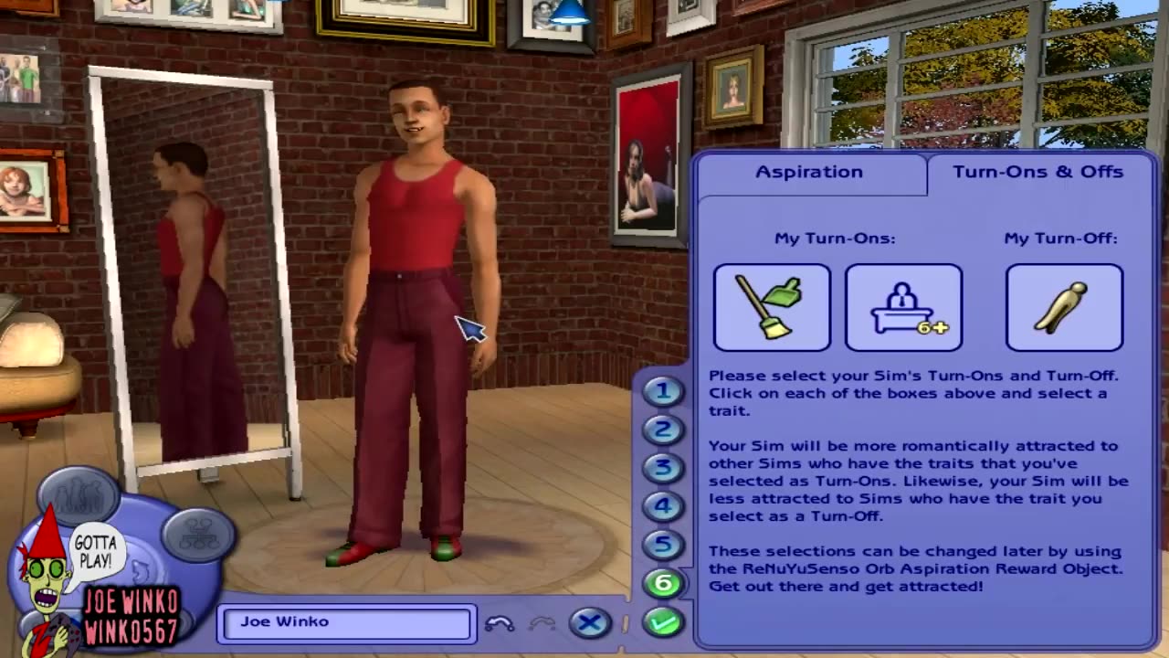 2014 12 10 - Sims 2 Playthrough Slag Town 1x01 Joe Winko