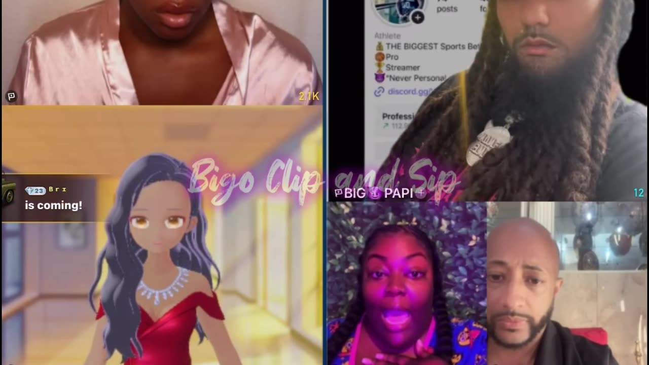 MadamLo's live ft Amazing Diva going off on Pop-team pk adding Papi n TrinaB 7/1/25 #bigoclipandsip