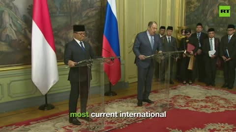Russia & Indonesia Align on Most International Issues ‘Including Israel’s Attack on Iran’ – Lavrov