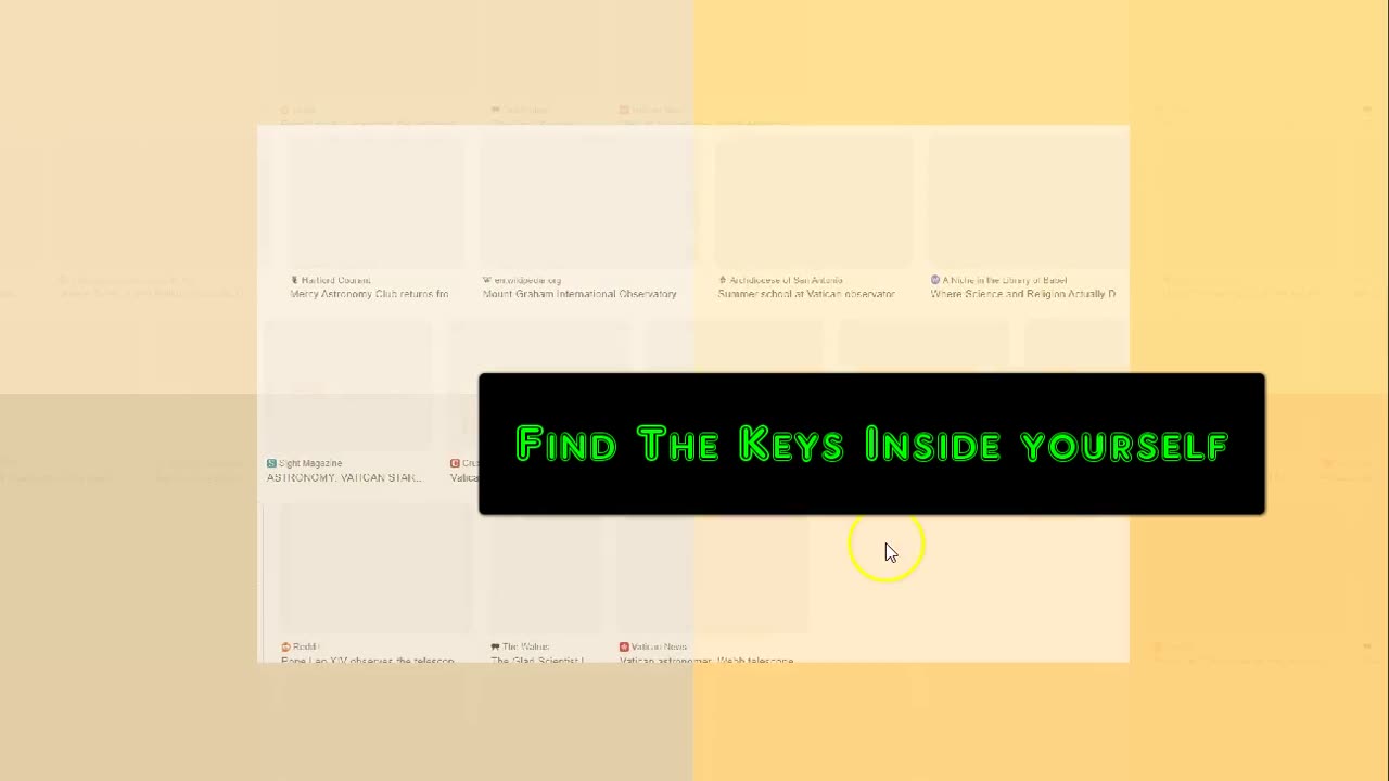 Finding The Keys - Immortal Self - James/TUC