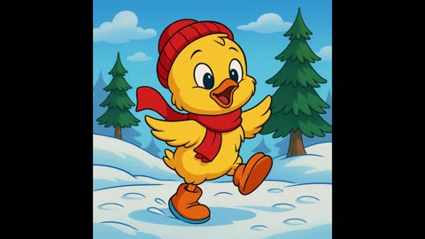 The Chick Learns to Dance in the Snow - North Dakota Fairytales
