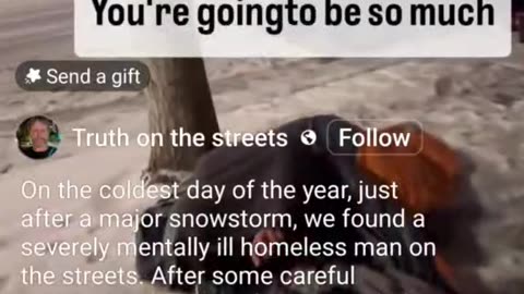 Picking homeless from the streets is honorable act