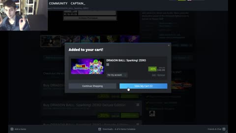 Tutorial For How To Buy The Dragon Ball Sparking! Zero Video Game On Steam