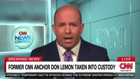 Reacting to Don Lemon’s arrest, CNN’s Brian Stelter CONCEDES that Lemon had advance knowledge