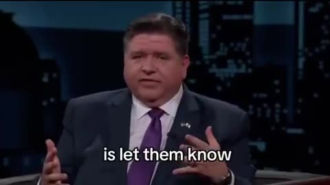 El FATSO - Illinois Gov JB Pritzker tries to justifies his comments calling for......