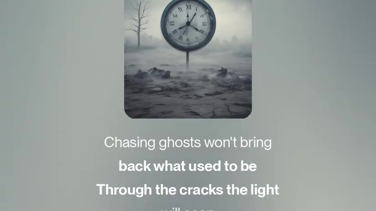 chasing ghosts