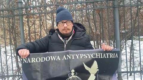 Protest przeciwko propsychiatrycznej pikiecie