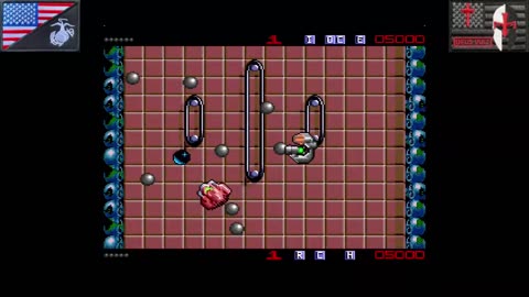 Ballistix [1P vs. CPU Mode] (TurboGrafx-16 - 1992) [NA Version of "バリスティックス"]