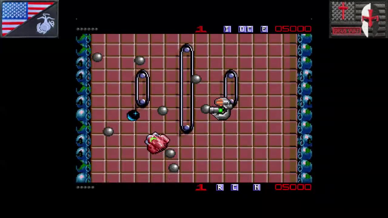 Ballistix [1P vs. CPU Mode] (TurboGrafx-16 - 1992) [NA Version of "バリスティックス"]