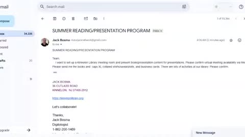 SUMMER READING/PRESENTATION PROGRAM