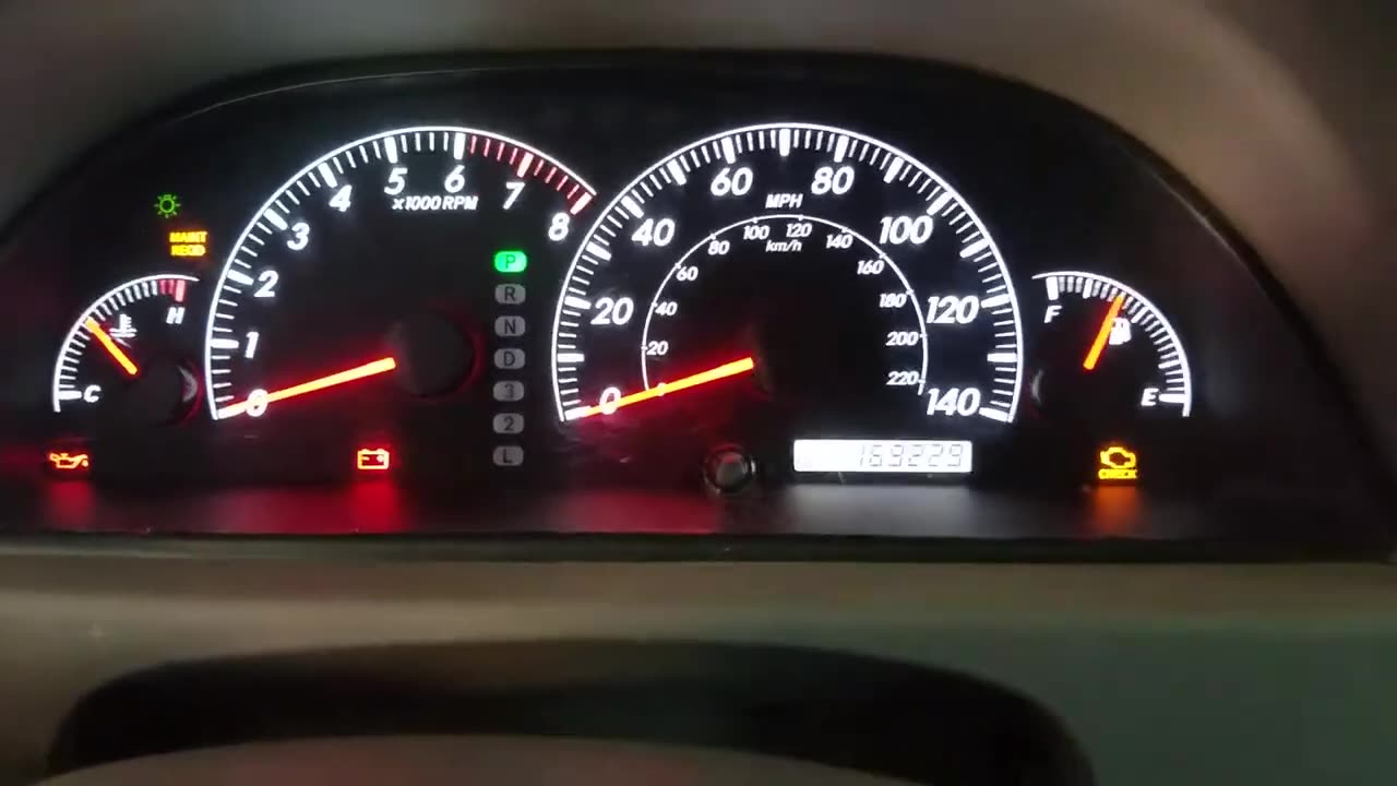 Reset oil light 2005 Toyota Camry