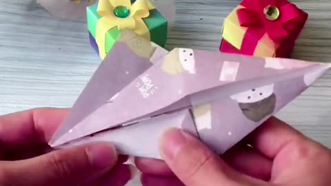 Easy Paper Folding for Gift Wrap