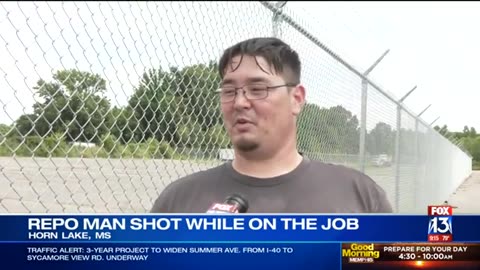 Nigger defaults on his car payment Repo man takes da bullet