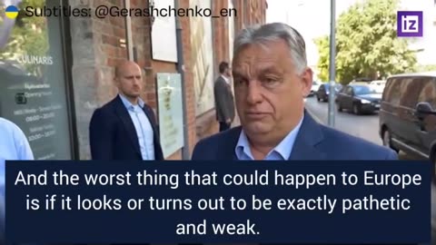 🗣️🌍 Ukraine Russia War | Viktor Orbán Critiques Europe's Role in the Conflict | RCF