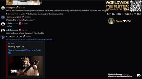 0180 WIDESTREAM - Worldwide Debates - YouTube/Twitch/Rumble