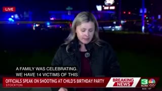 At least 14 people shot, 4 fatally, at banquet hall during child's birthday party in Stockton