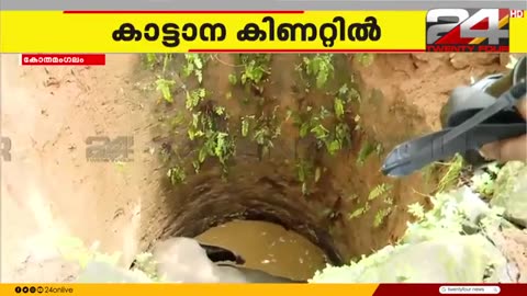 കോതമംഗലം_കോട്ടപ്പടിയിൽ_കിണറ്റിൽ_വീണ_കാട്ടാനയെ_പുറത്തെത്തിക്കാൻ_ശ്രമം_തുടരുന്നു___Kothama
			