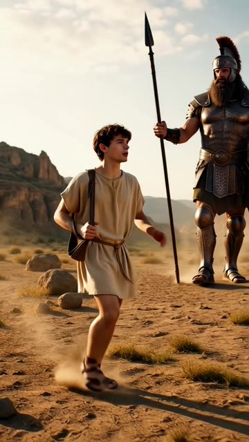 🛡️ Davi e Golias A Vitória da Fé