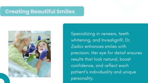 Marianna Zadov – Dentistry With Care and Beautiful Smiles