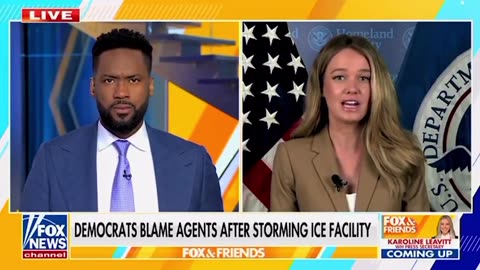 DHS Assistant Secretary Responds to Democrats' Crying Victim After Storming ICE Facility
