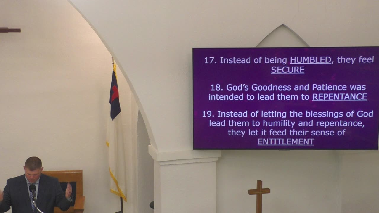 5-25-25 PM - "The Danger of Religious Pride Part 1" (Romans 2:1-11) - Pastor Devin Miller