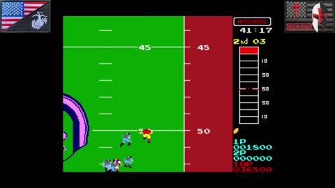10-Yard Fight (Arcade - 1984) [NA Version of "10ヤード・ファイト"]