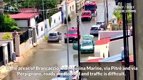 Les tempêtes s'intensifient en Italie : orages et tornades en Sicile