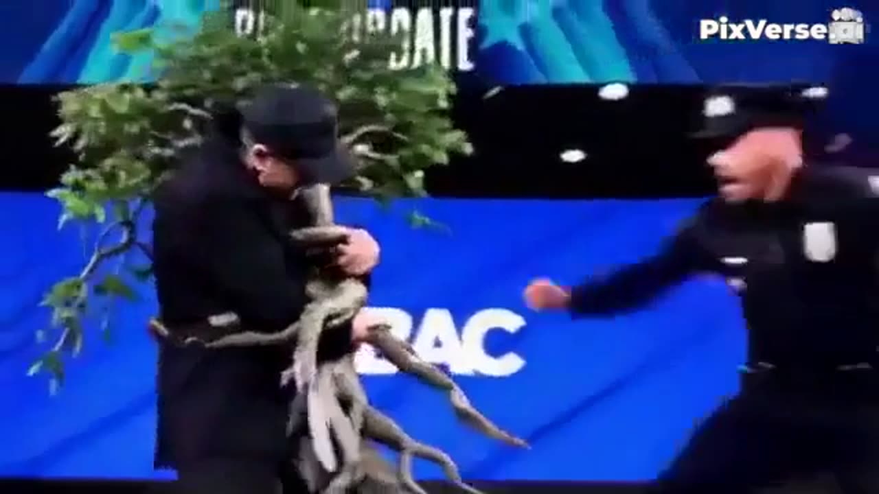 Elon Musk Chainsaw Antics