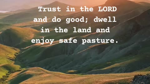 Psalm 37:3
