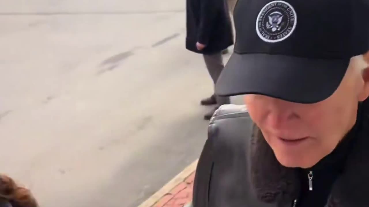 Joe Biden Gets Really Close to a Child in Nantucket