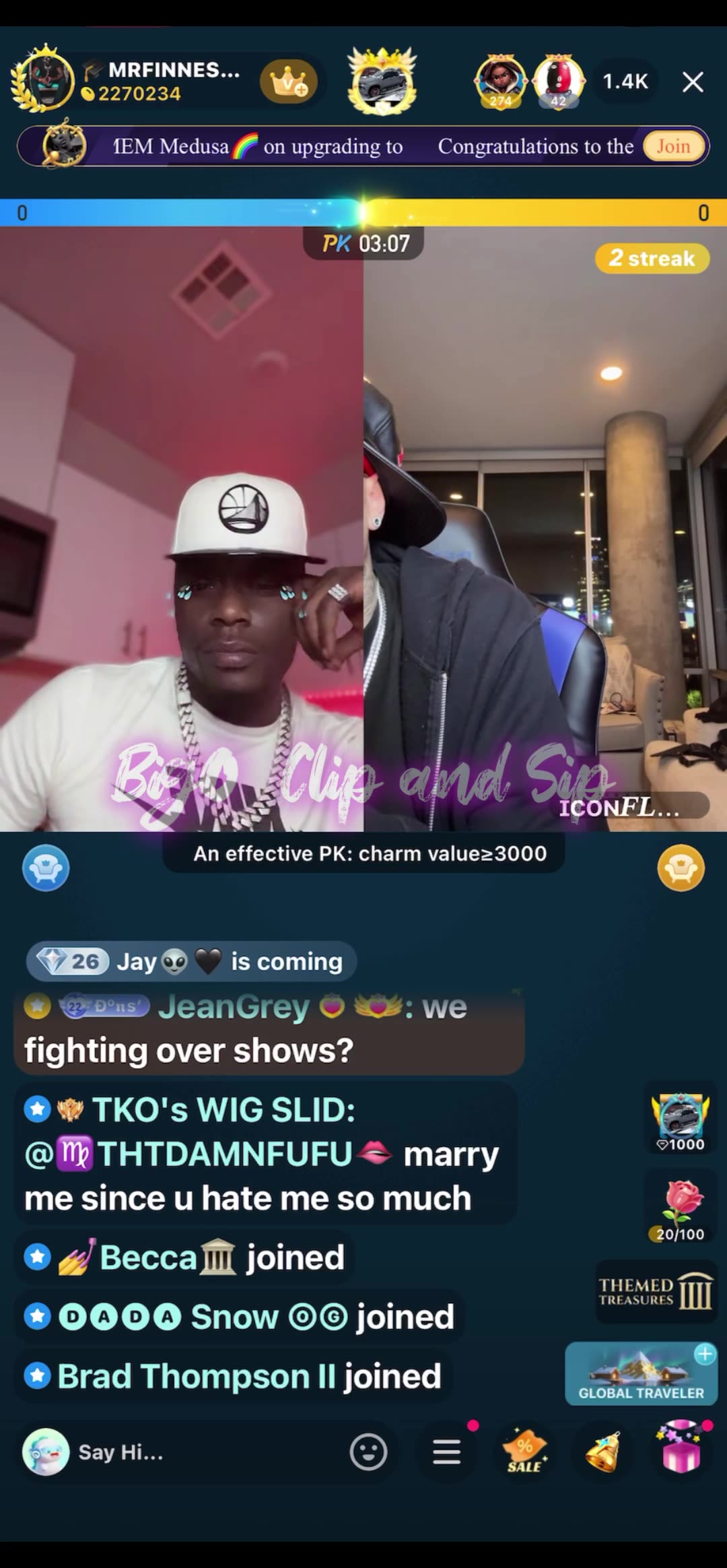 Finesse n Flocko discuss their dating shows coexisting 9/2/25 #bigoclipandsip