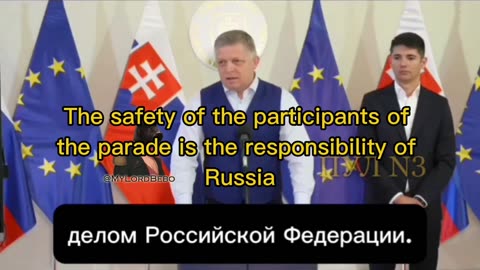 🇸🇰🇷🇺🇺🇦 Slovakian Prime Minister Fico