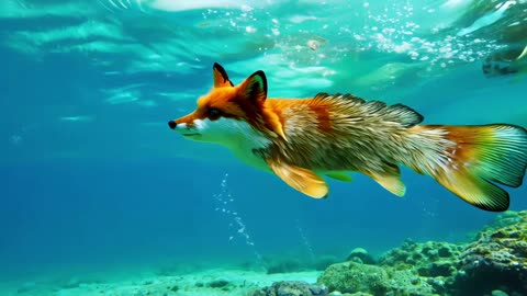 FoxFish 😱 #fox #fish #foxfish #fyp #dogfish #viralvideo