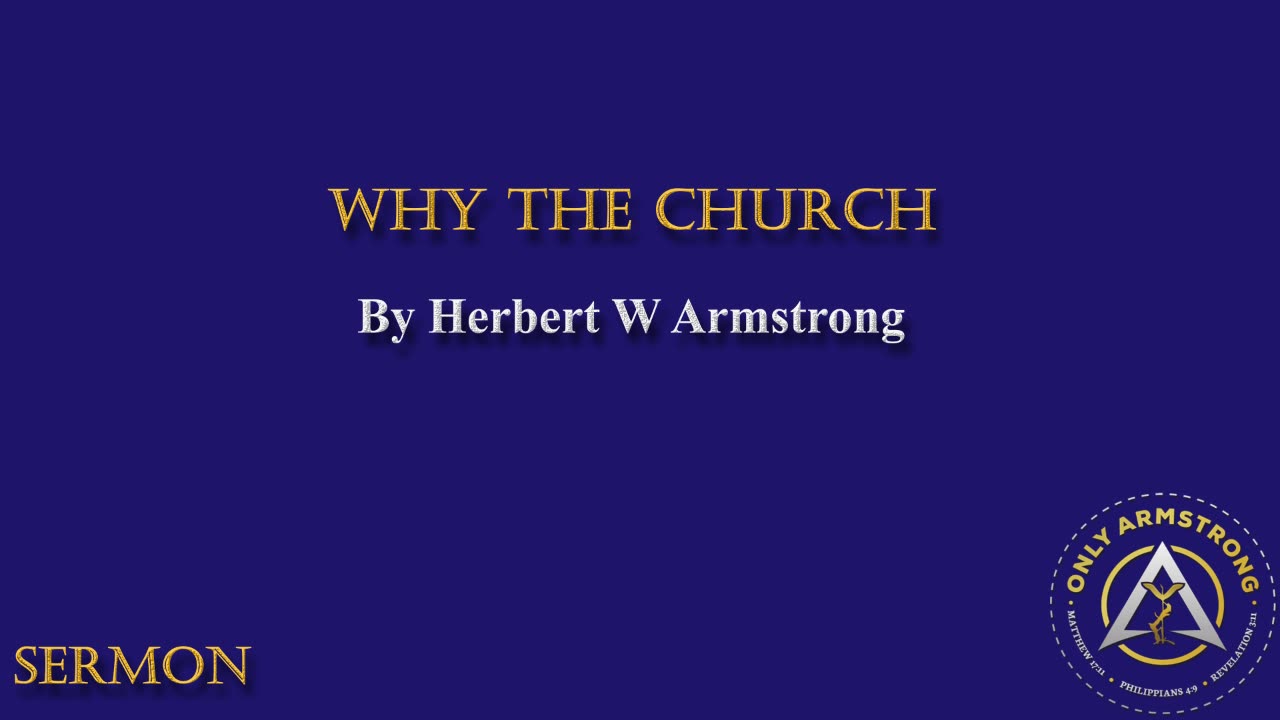 Why The Church