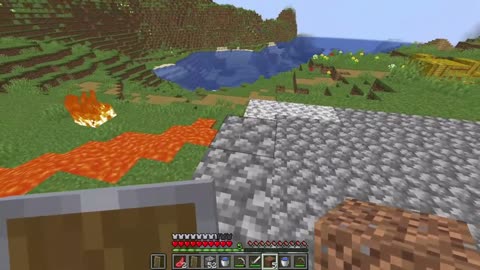 BUILT MY FIRST BASE AND DISCOVERED SOMETHING (Minecraft part 2)