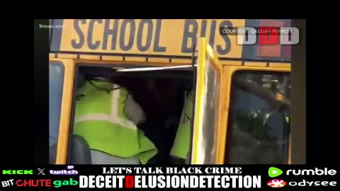 A black female parent assaults a white male bus driver in Denver