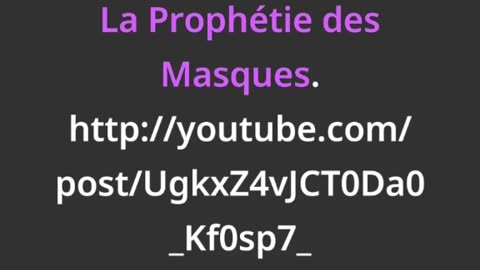 La Prophésie des Masques
