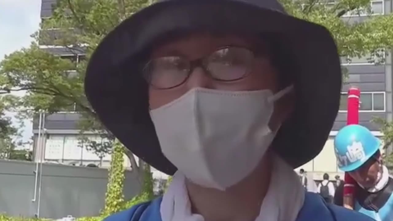 Protestas en Hiroshima a 80 años de la bomba atómica