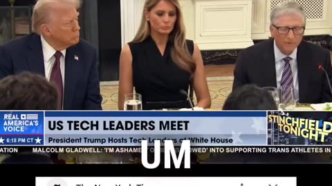 Trump Hosting Bill Gates At The Whitehouse!