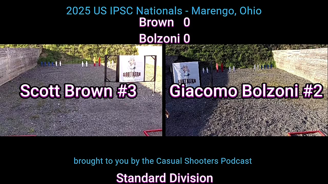 2025 IPSC Nationals: Scott Brown vs Giacomo Bolzoni