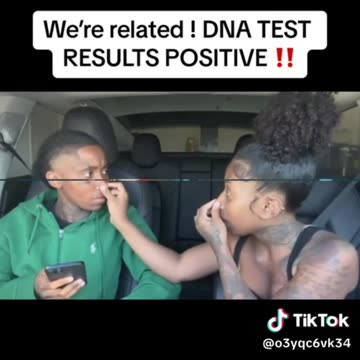 We're related! DNA Test results positive