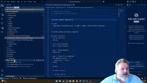 VS Code for IBM i - Using Copybooks and includes