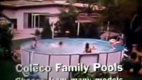 Commercial - Coleco Swimming Pools 1970