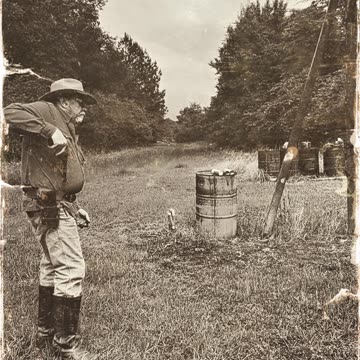 Slow Motion Black Powder 44wcf