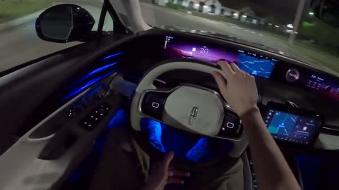2024 Lincoln Nautilus Black Label - POV Night Drive (Binaural Audio)