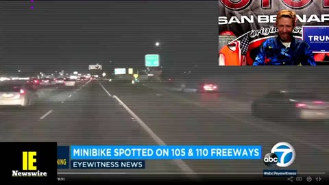MINI BIKE ON THE FREEWAY! Drones as First responders? Dragula @ Riverside Raceway!