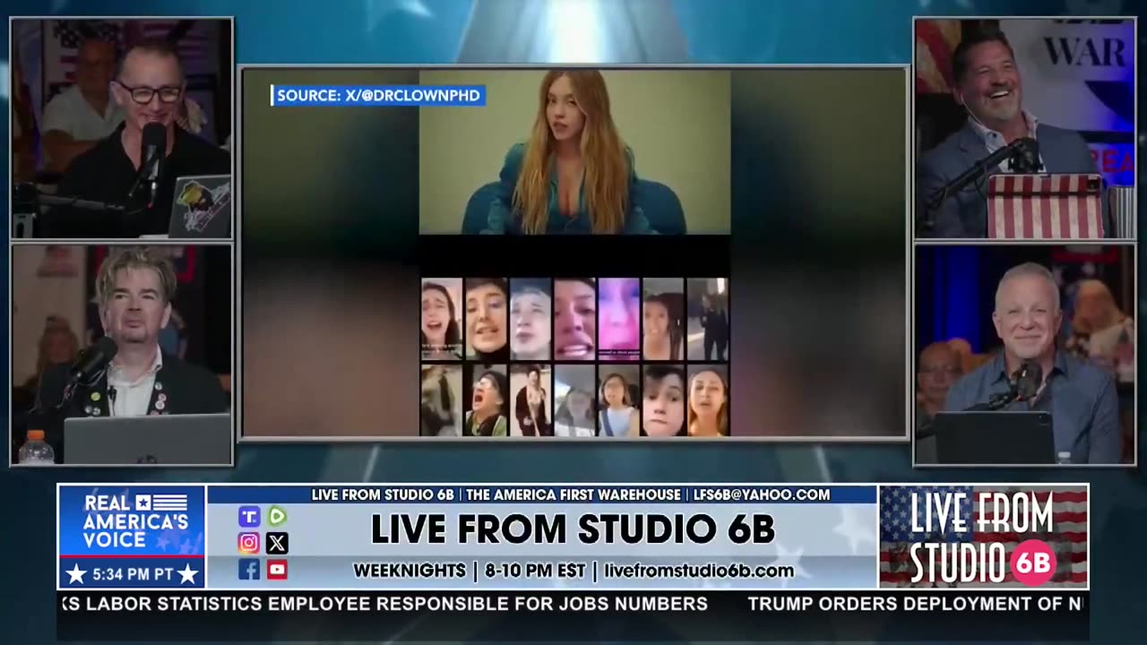 DEMS CRYING OVER PRETTY GIRL IN AN AD