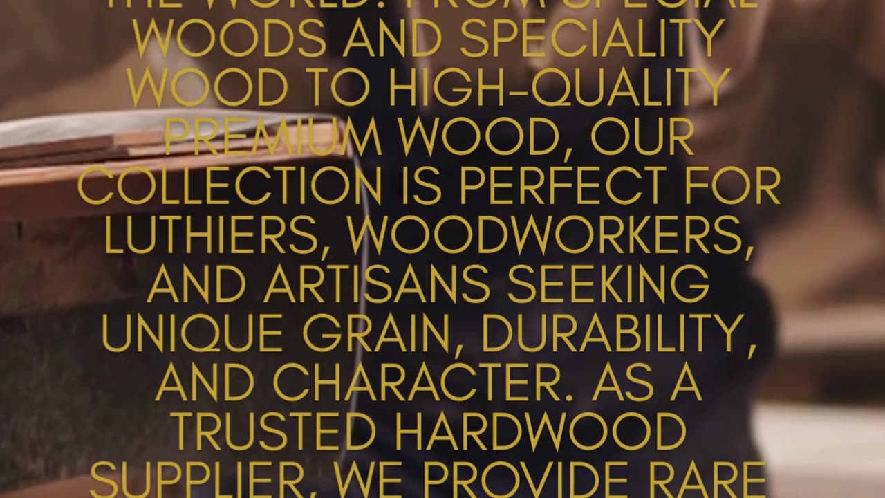 Exotic Wood Zone – Specialists in rare woods worldwide.