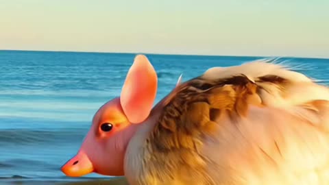 DuckPig PigDuck 🙂 #duck #pig #duckpig #pigduck #shorts #viralvideo #c...