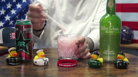Victor Bergevin - Blue Chair Bay Key Lime Rum Cream & Rockstar Punched Watermelon Energy Drink